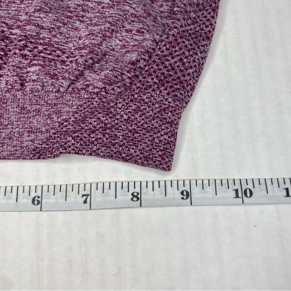Gymshark Vital Seamless Athletic Sports Bra in Purple / Womens XS - Picture 9 of 11